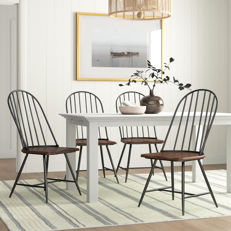 Wayfair dining chairs with arms hot sale